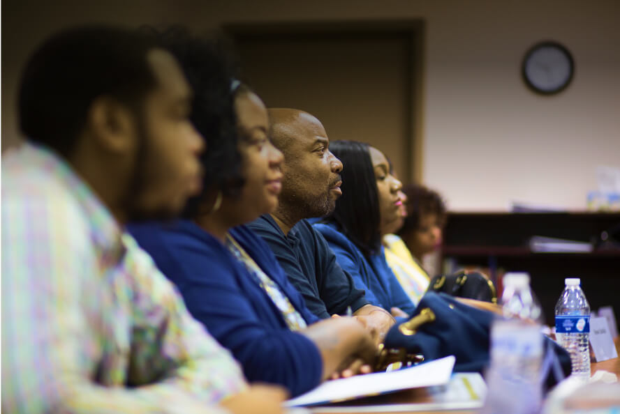 Skills Initiative participants in classroom