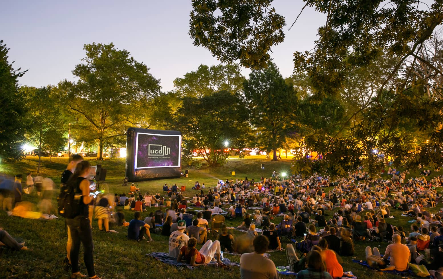 University City Movie Night in Clark Park Outdoors