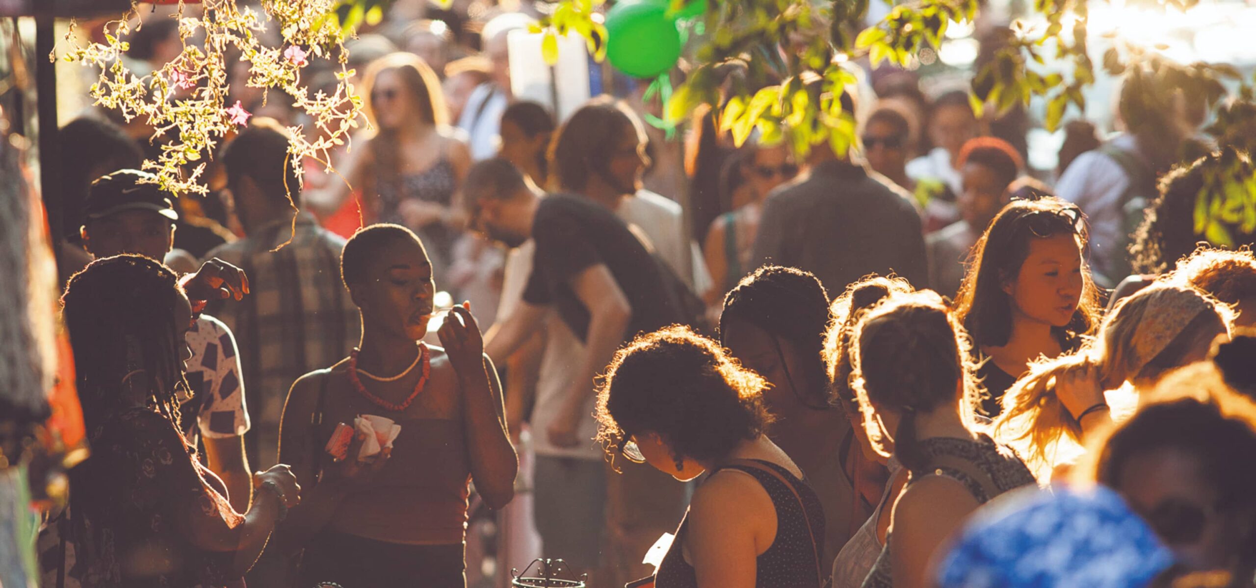 University City District Crowd at event