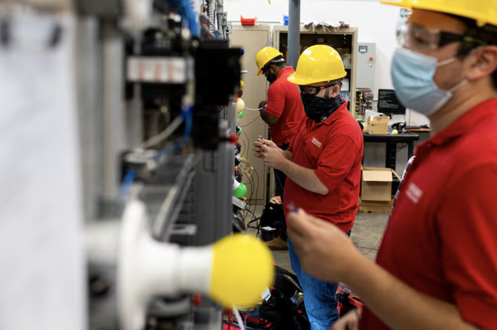 Trainees at Orleans Technical College, in Northeast Philadelphia, are taught the skills they need to get good-paying jobs as electricians