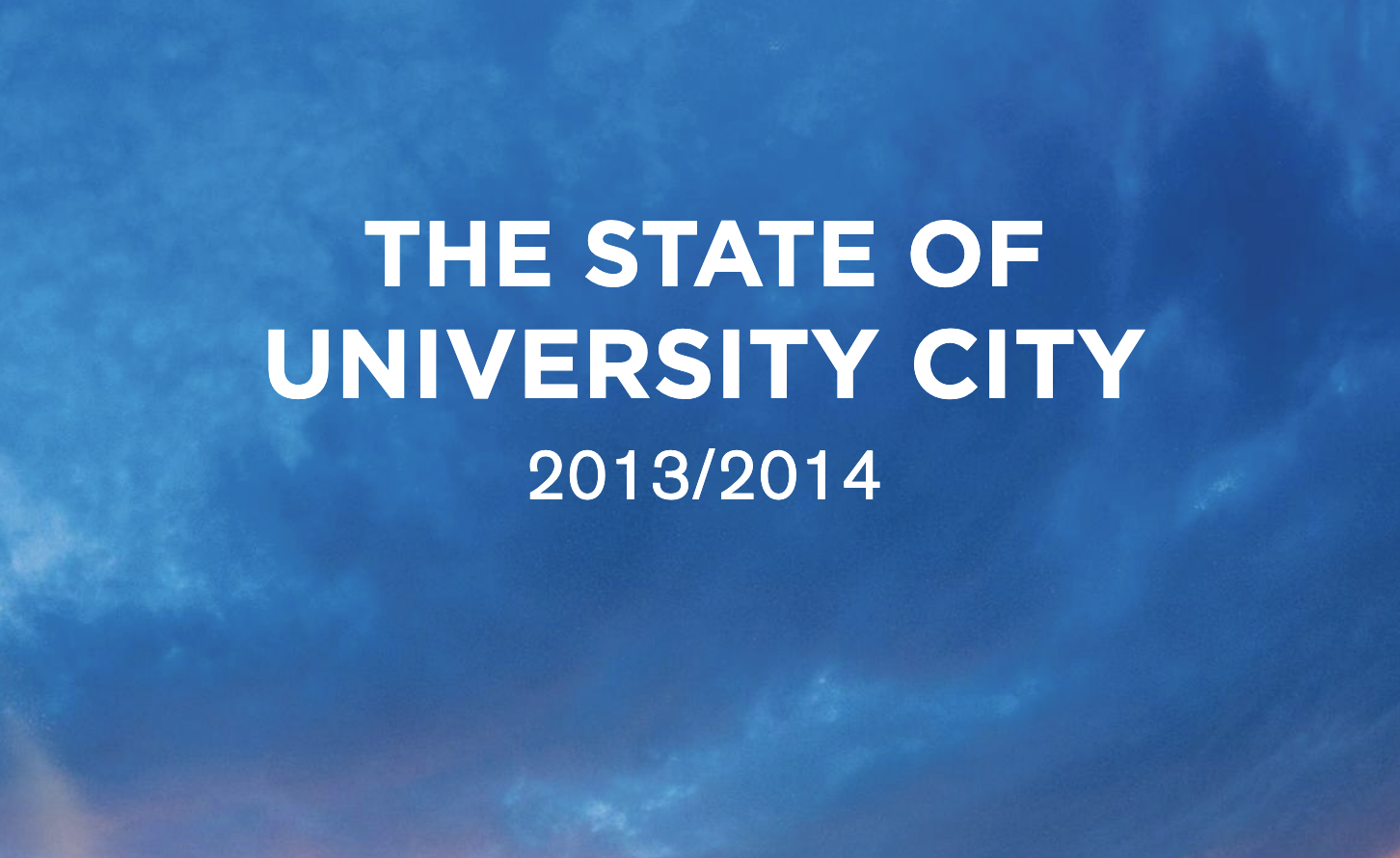 The State of University City 2013/2014