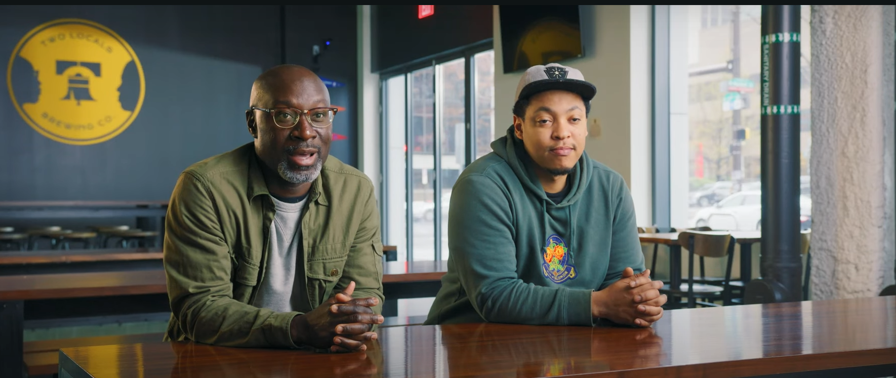 Richard and Mengistu Koilor, the brothers behind the brewery