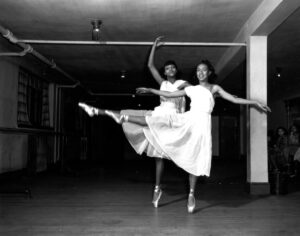 Joan Myers Brown as a young dancer 